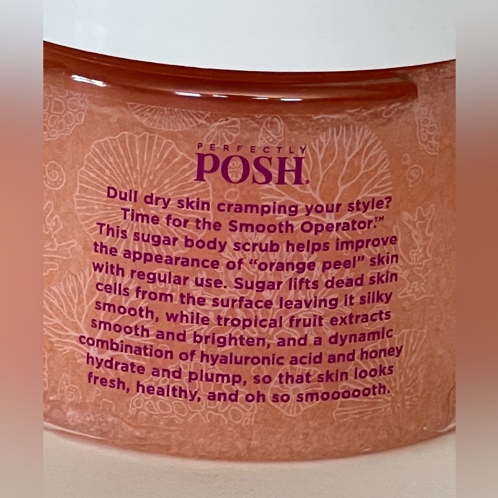 PERFECTLY POSH - Smooth Operator Firming Body Scrub - BRAND NEW & SEALED - Picture 2 of 3